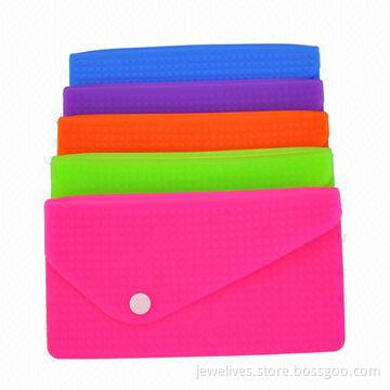 Coin purses, envelope, silicone
